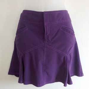 ATHLETA Purple All Terain Skirt with Pockets